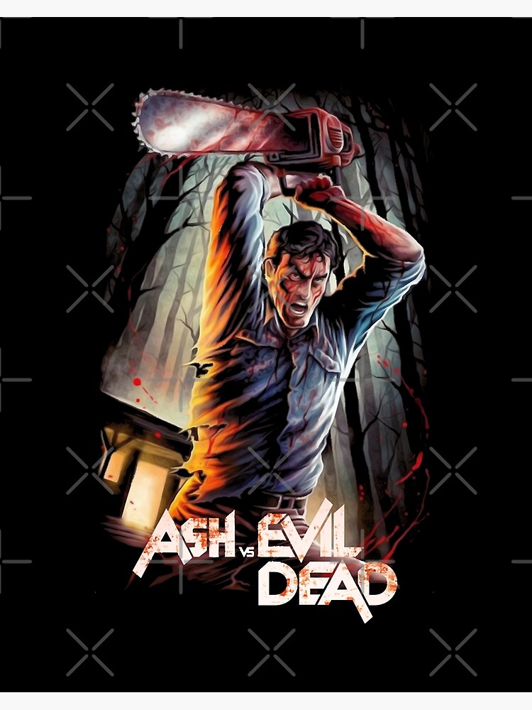 Ash Vs Evil Dead 3' Poster, picture, metal print, paint by DD ART