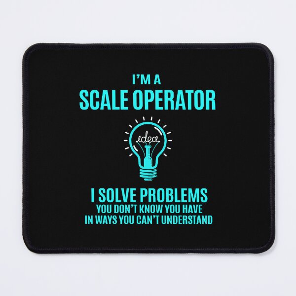 Item preview, Scale Operator T Shirt - I Solve Problems Gift Item Tee designed and sold by watkinsmat.