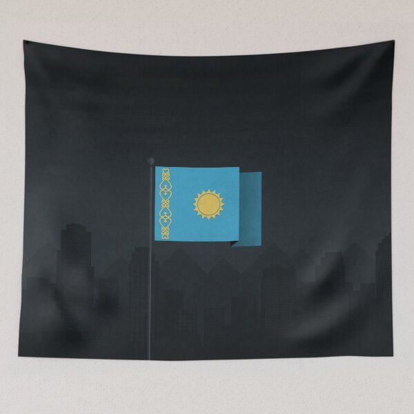 Item preview, Kazakhstan designed and sold by FlatFlags.