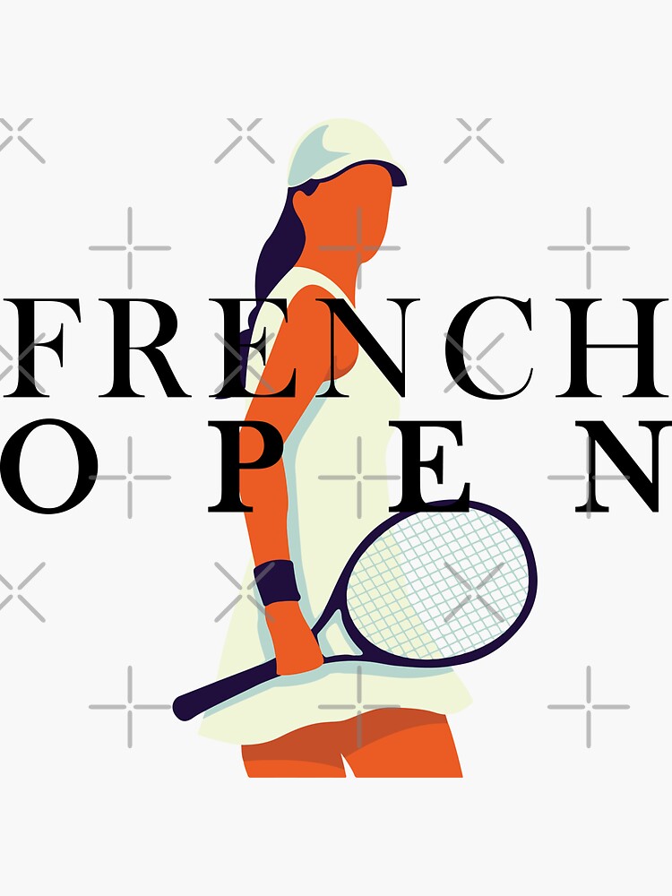 "French Open 2022" Sticker for Sale by pingman Redbubble