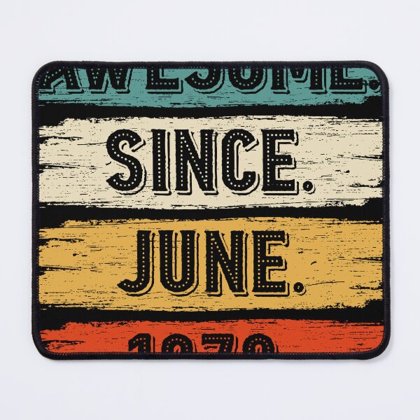 Item preview, 52 Years Old Gifts Awesome Since June 1970 52nd Birthday designed and sold by MoHaCo.