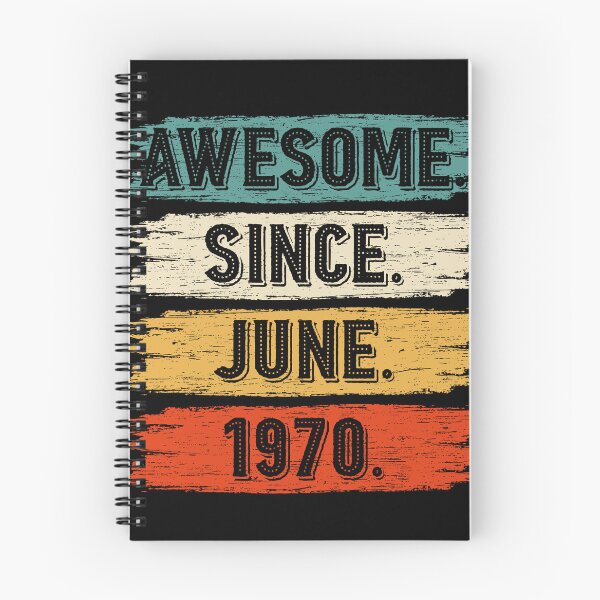 Item preview, 52 Years Old Gifts Awesome Since June 1970 52nd Birthday designed and sold by MoHaCo.