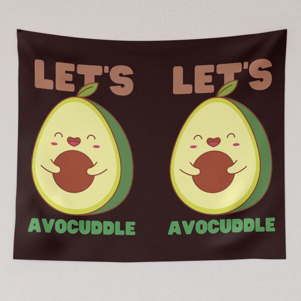 Item preview, Let's Avocuddle designed and sold by Keep Smiling.