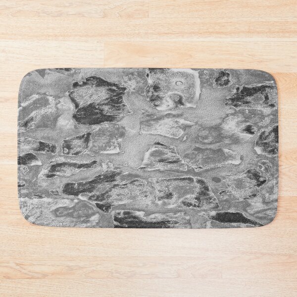 Item preview, Rustic silver stone wall designed and sold by SulkaCreative.