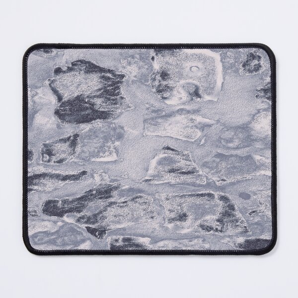 Item preview, Rustic platinum blue stone wall designed and sold by SulkaCreative.