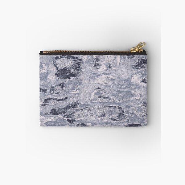 Item preview, Rustic platinum blue stone wall designed and sold by SulkaCreative.