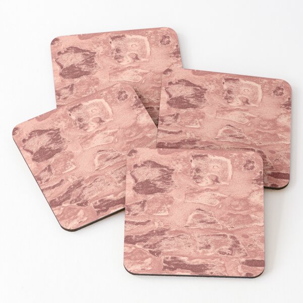 Item preview, Rustic rose gold stone wall designed and sold by SulkaCreative.