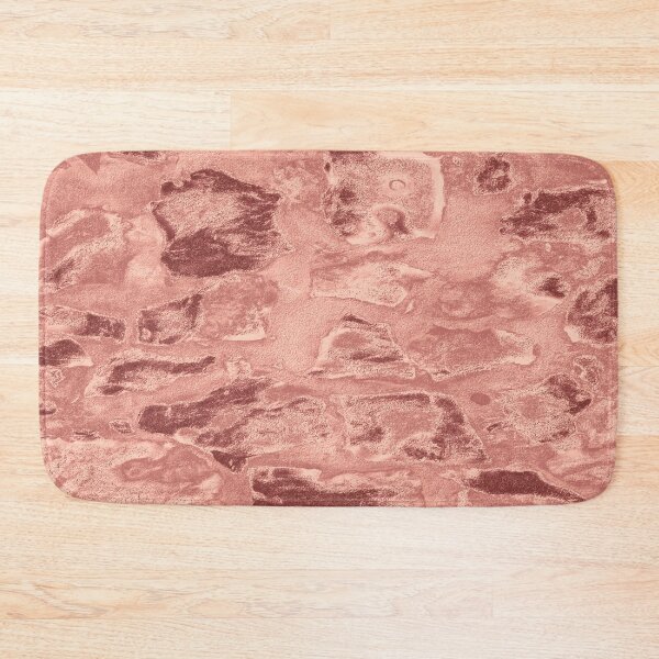Item preview, Rustic rose gold stone wall designed and sold by SulkaCreative.