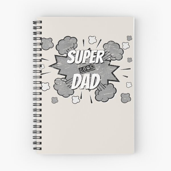Item preview, Distressed Grey Comic Book Style Super Cool Dad, Great Design For Cool Dads, Perfect For Father's Day designed and sold by TrulyEpoque.