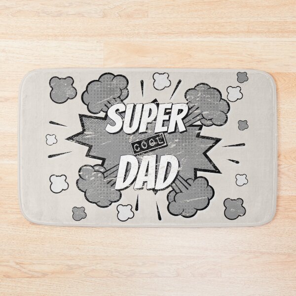 Item preview, Distressed Grey Comic Book Style Super Cool Dad, Great Design For Cool Dads, Perfect For Father's Day designed and sold by TrulyEpoque.