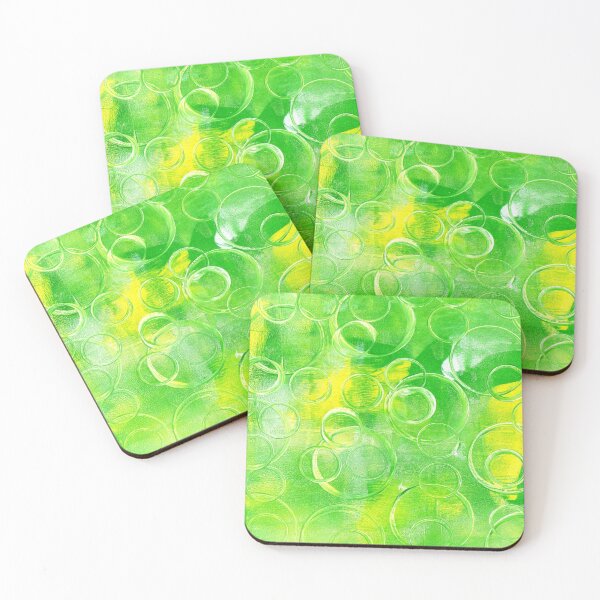 Item preview, Neon yellow and green abstract design designed and sold by CCC2021.