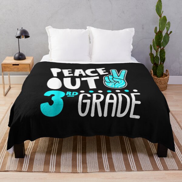 Item preview, Peace Out 3rd Grade Graduation Last Day School 2021 Funny designed and sold by wolagaereli277.