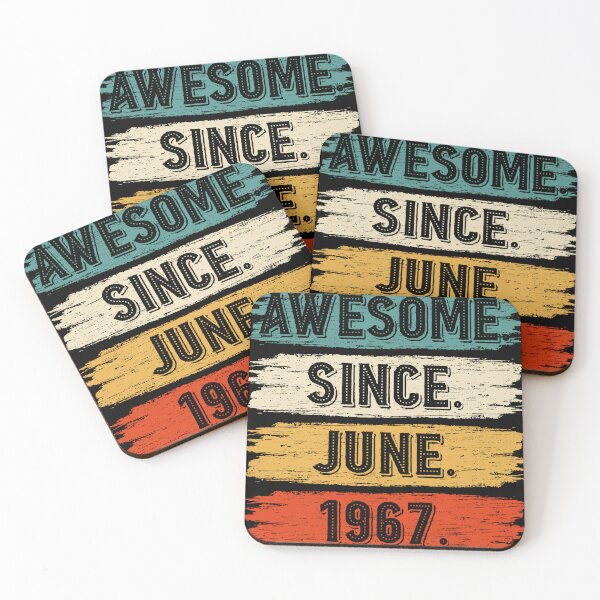 Item preview, 55 Years Old Gifts Awesome Since June 1967 55th Birthday designed and sold by MoHaCo.