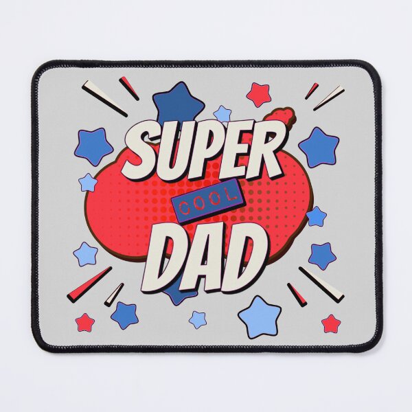 Item preview, Red, White And Blue Comic Book Style Super Cool Dad, Great Design For Cool Dads, Perfect For Father's Day designed and sold by TrulyEpoque.