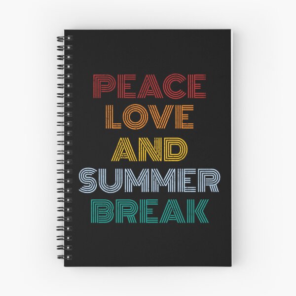 Item preview, Peace Love and summer break vacation shirt  designed and sold by cizito.