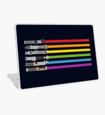 Lightsaber Rainbow Laptop Skin