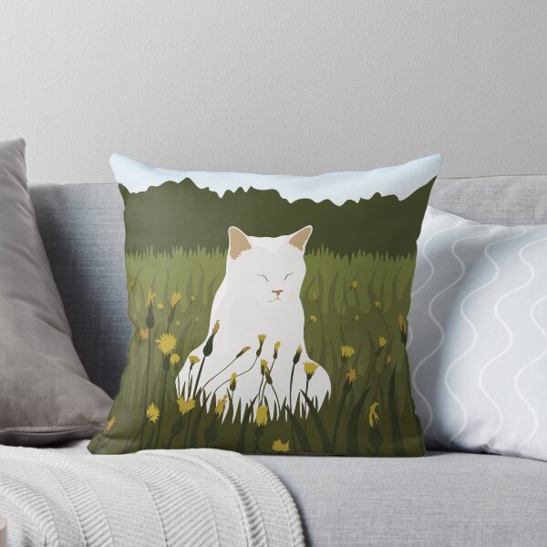 Item preview, Cat Among Dandelions designed and sold by zykydesigns.