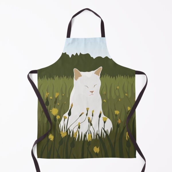 Item preview, Cat Among Dandelions designed and sold by zykydesigns.