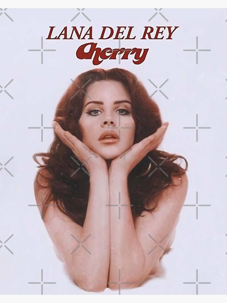 "lana cherry Poster" Sticker for Sale by ratavonte Redbubble