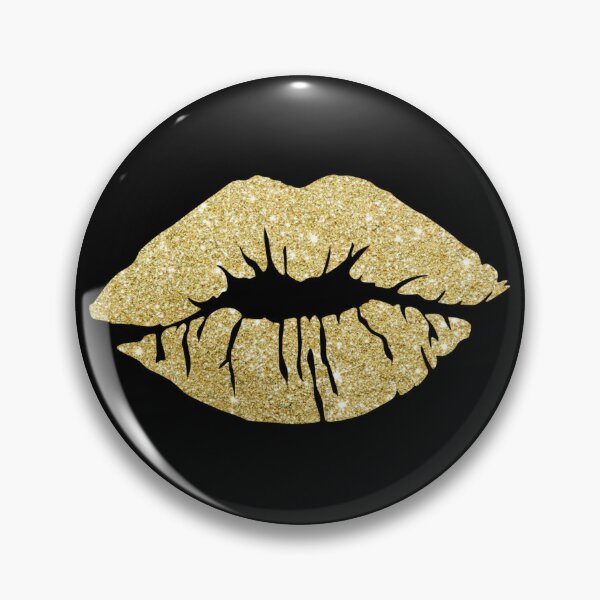 Artikelvorschau, Women's Kiss Lips Gold Lips Gold Lipstick Gold Kiss Gear entworfen und verkauft von DynamicDesign.