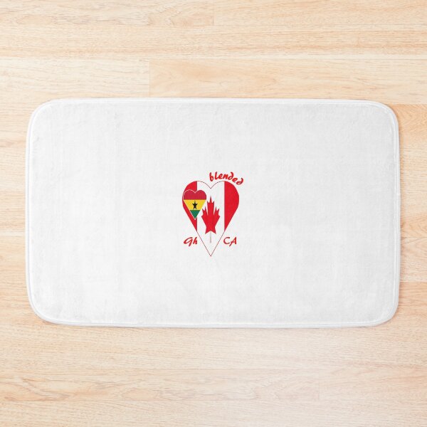 Item preview, Ghanaian and Canadian hearts together designed and sold by WhoWeAre.