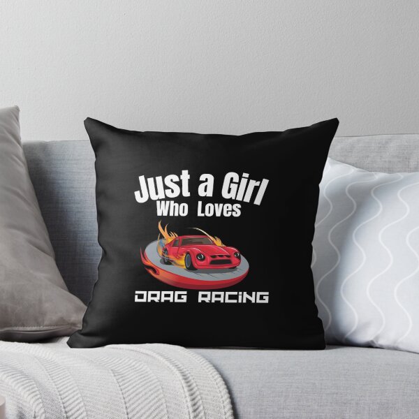 Item preview, Just a Girl Who loves Drag Racing  designed and sold by WaguinhoTex.
