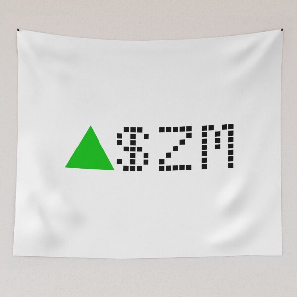 Item preview, Zoom Stock Ticker Green - Black Font designed and sold by frankyou.