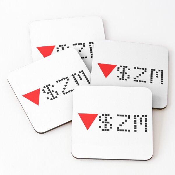 Item preview, Zoom Stock Ticker Red - Black Font designed and sold by frankyou.
