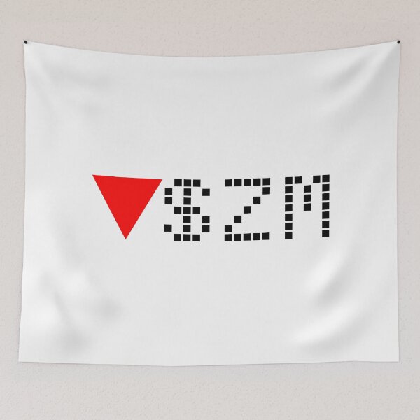 Item preview, Zoom Stock Ticker Red - Black Font designed and sold by frankyou.
