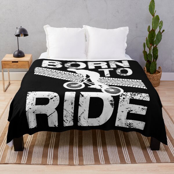 Item preview, born to ride bmx race bike cyclist ride designed and sold by la-petite-folie.