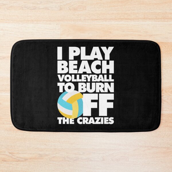 Item preview, I Play Beach Volleyball To Burn Off The Crazies Funny Sports Classic T-Shirt designed and sold by ayeshadanaqws.