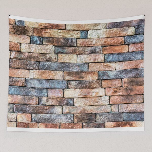 Item preview, Stone Brick blocks in a Wall Abstract designed and sold by CCC2021.