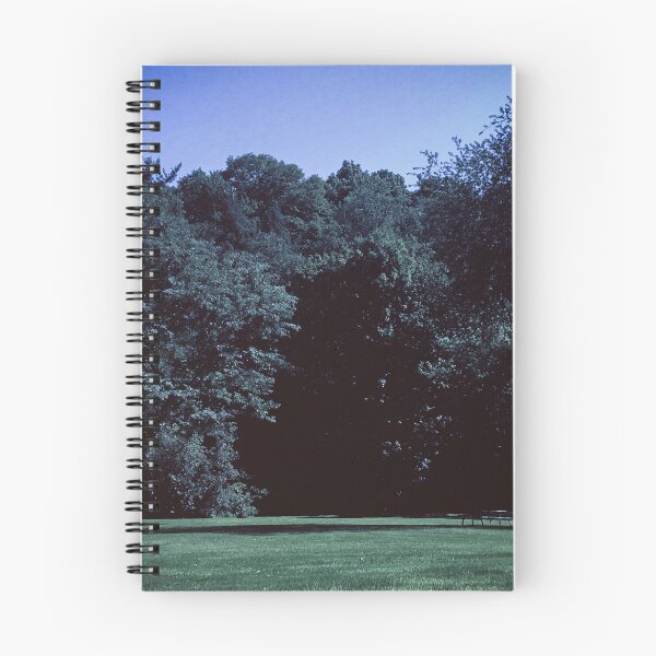 Item preview, dazecore aesthetic trail landscape photography grunge vintage blue bunch of trees beautiful sky designed and sold by sielexis.