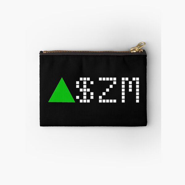 Item preview, Zoom Stock Ticker Green - White Font designed and sold by frankyou.