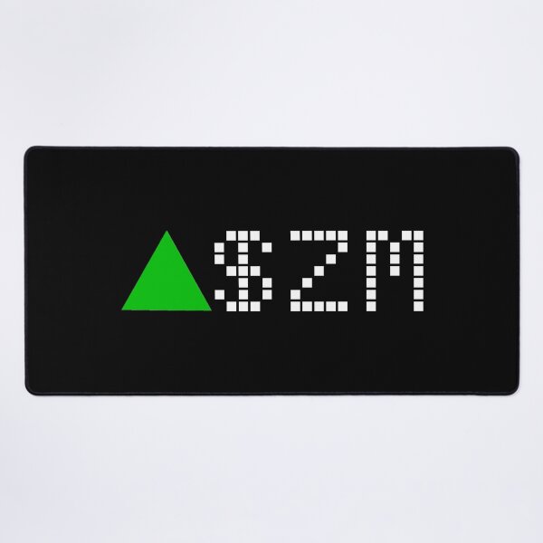 Item preview, Zoom Stock Ticker Green - White Font designed and sold by frankyou.
