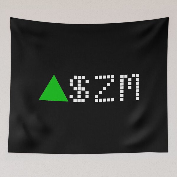 Item preview, Zoom Stock Ticker Green - White Font designed and sold by frankyou.