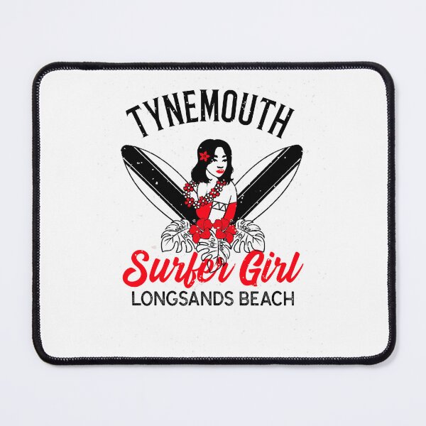 Item preview, Tynemouth Surfer Girl Longsands Beach designed and sold by MerchByCraig.