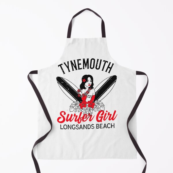Item preview, Tynemouth Surfer Girl Longsands Beach designed and sold by MerchByCraig.