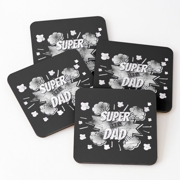 Item preview, Distressed Monochrome Comic Book Style Super Cool Dad, Great Design For Cool Dads, Perfect For Father's Day designed and sold by TrulyEpoque.