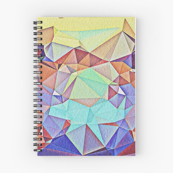 Item preview, Triangular shape art with floral texture designed and sold by Saknarong Mahima.