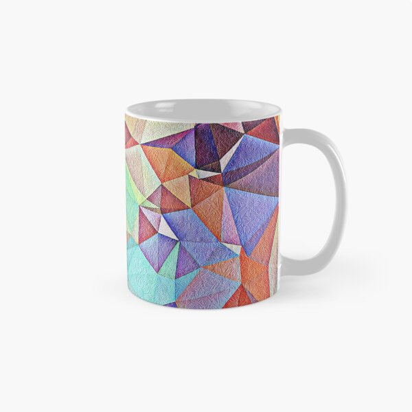 Item preview, Triangular shape art with floral texture designed and sold by Saknarong Mahima.