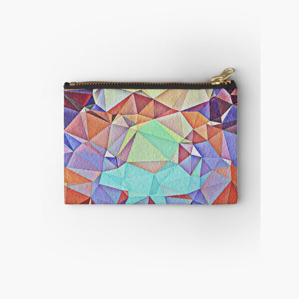 Item preview, Triangular shape art with floral texture designed and sold by Saknarong Mahima.