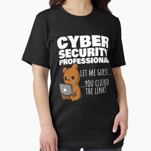 Item preview, You Clicked The Link? Funny Cybersecurity designed and sold by Nerd Shizzle.