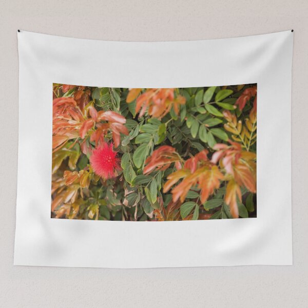Item preview, Red Flowered Shrub designed and sold by chrismelinafrnk.