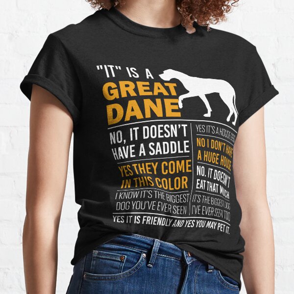 Great dane hot sale shirts