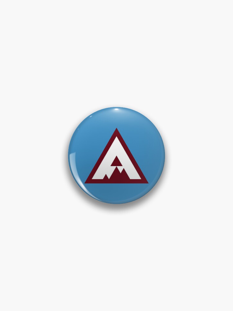 Go Avalanche reverse retro Pin for Sale by msdvntr