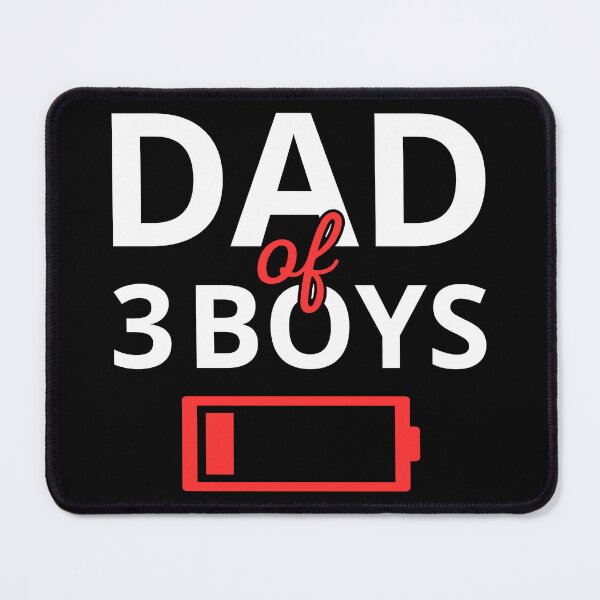 Item preview, Tired Dad Of 3 Boys II designed and sold by Lemon Pepper.