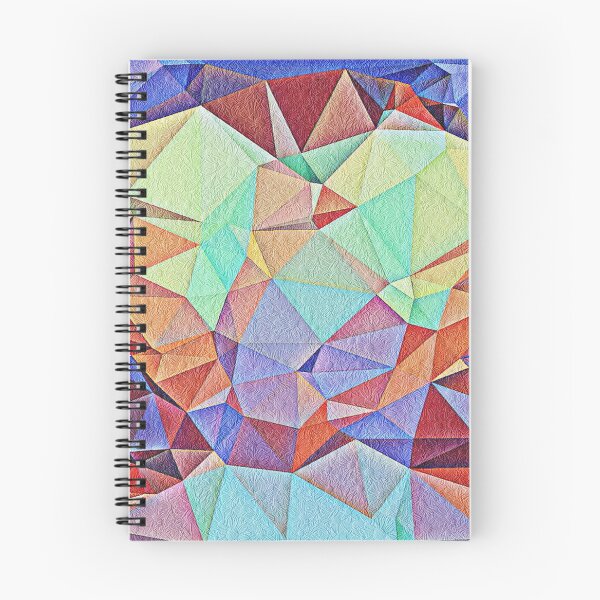 Item preview, Triangular shape art with floral texture designed and sold by Saknarong Mahima.