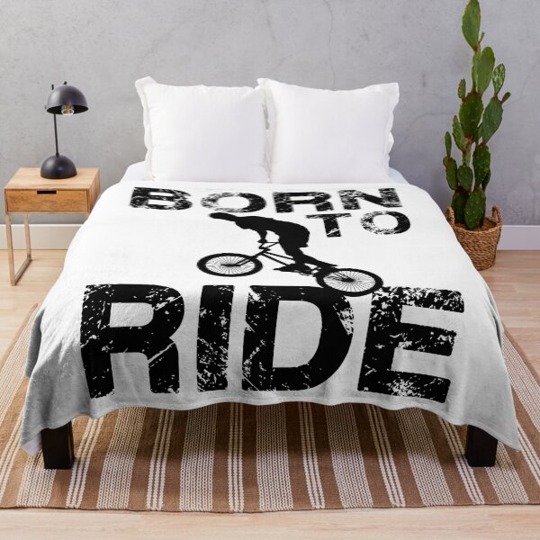 Item preview, born to ride bmx race bike cyclist ride designed and sold by la-petite-folie.