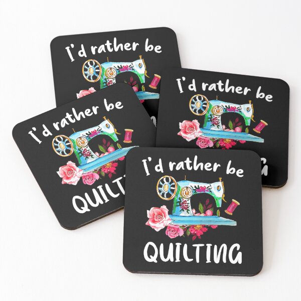 Item preview, Funny Quilter Shirt - I'd Rather Be Quilting designed and sold by SunsetGloww.